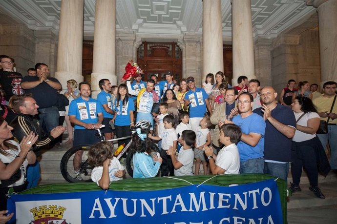 Juan Antonio Conesa recibido en Cartagena