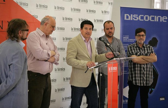 El diputado Francisco Oblaré en La Térmica