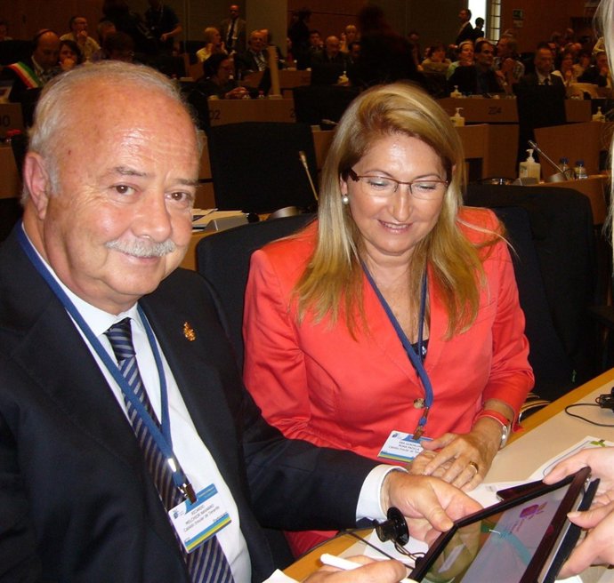 Melchior y Mora, en Bruselas