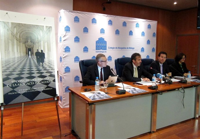 Presentación del Noveno Congreso de la Abogacía Malagueña