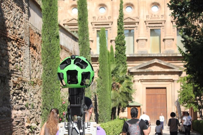 Google fotografía la Alhambra en 360 grados con su Trekker