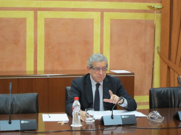 El presidente de Unicaja, Braulio Medel