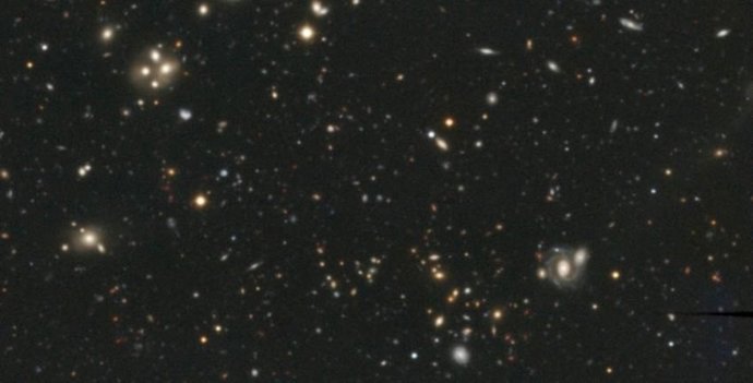 Una muestra de las imágenes profundas obtenidas en Calar Alto para 'Alhambra'