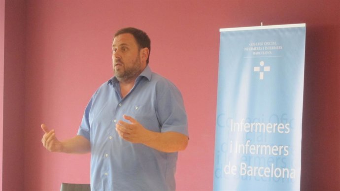 El líder de ERC Oriol Junqueras