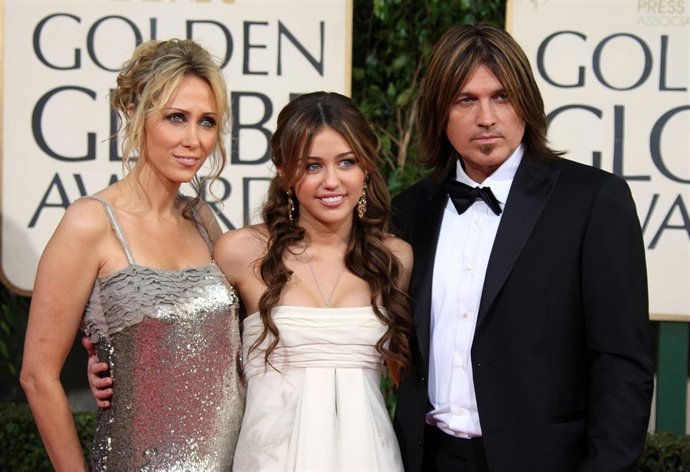 Tish Cyrus, Miley Cyrus y Billy Ray Cyrus