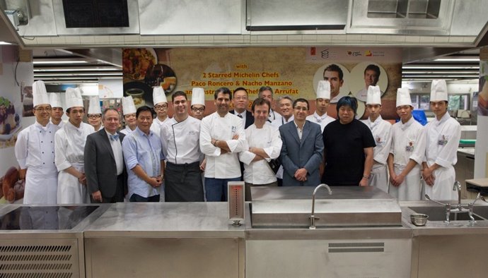 Cocineros del BCC en Hong Kong