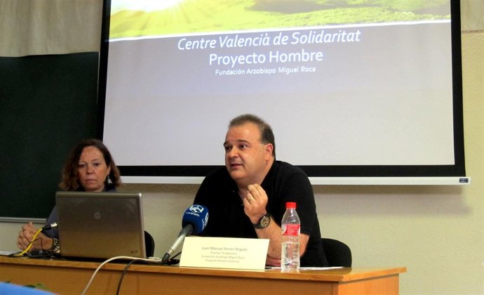 Mª de la Concepción y Juan Manuel Ferrer. Proyecto Hombre.