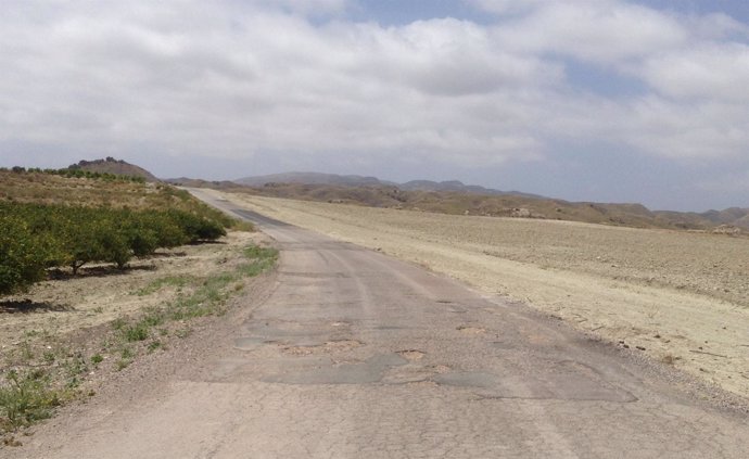 Una carretera de Almería