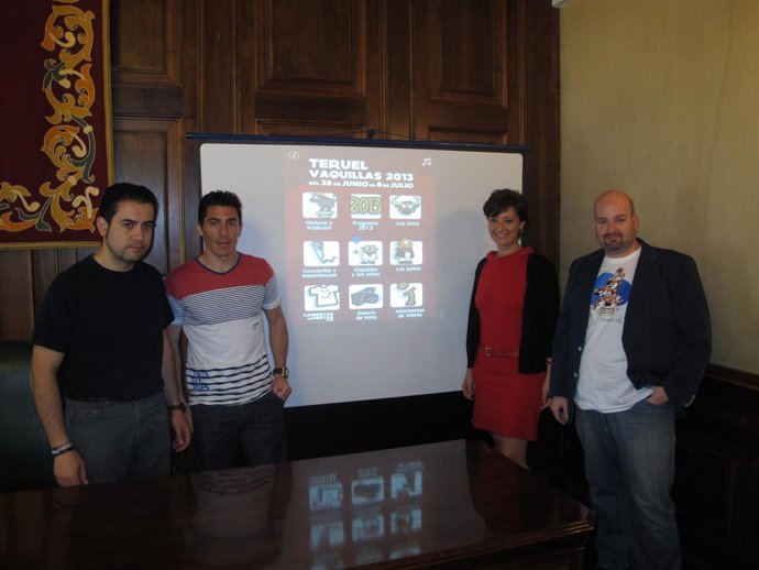 Presentación de la nueva aplicación de las Fiestas del Ángel de Teruel