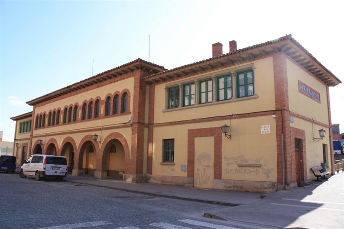 Antigua estación de tren de Tarazona (Zaragoza)