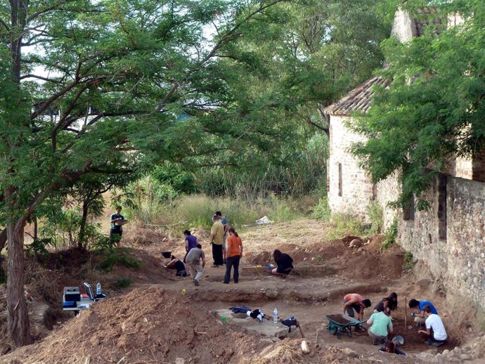Excavación en Sant Pau de Riu-sec