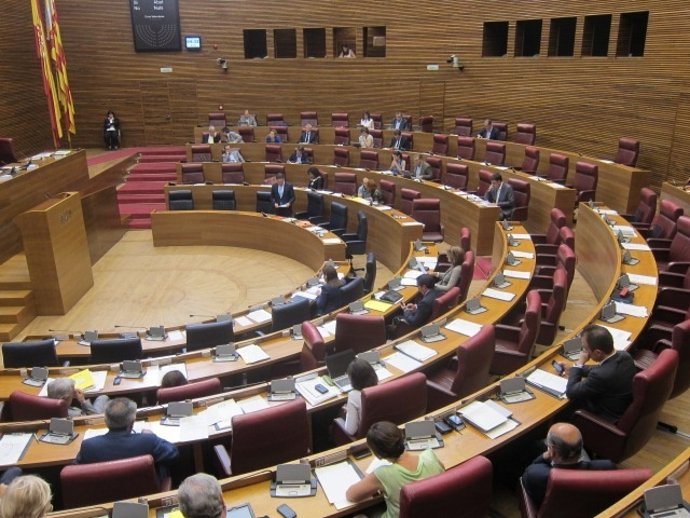 Imagen del hemiciclo en la sesión vespertina