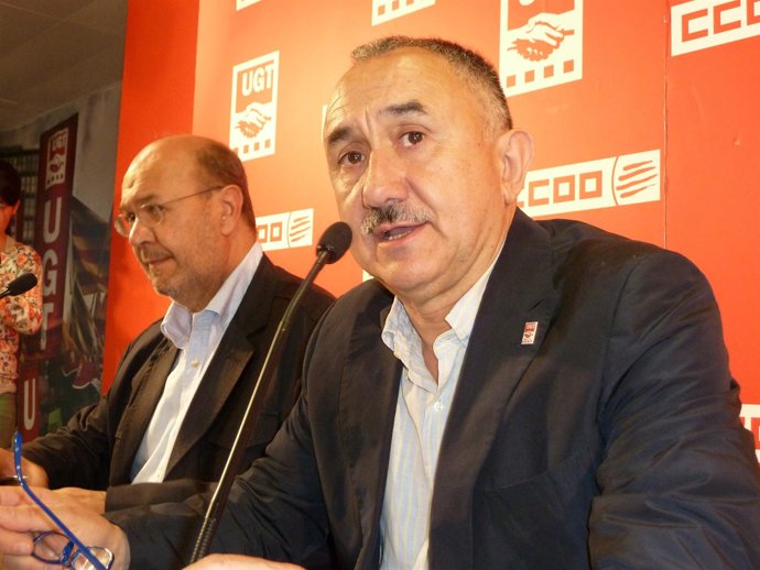 Joan Carles Gallego  y Josep Maria Álvarez 