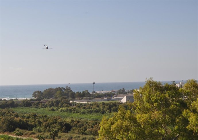 Fumigación por aire de Mojácar