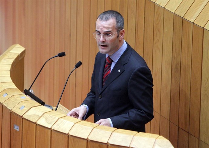 Jesús Vázquez, en el Parlamento