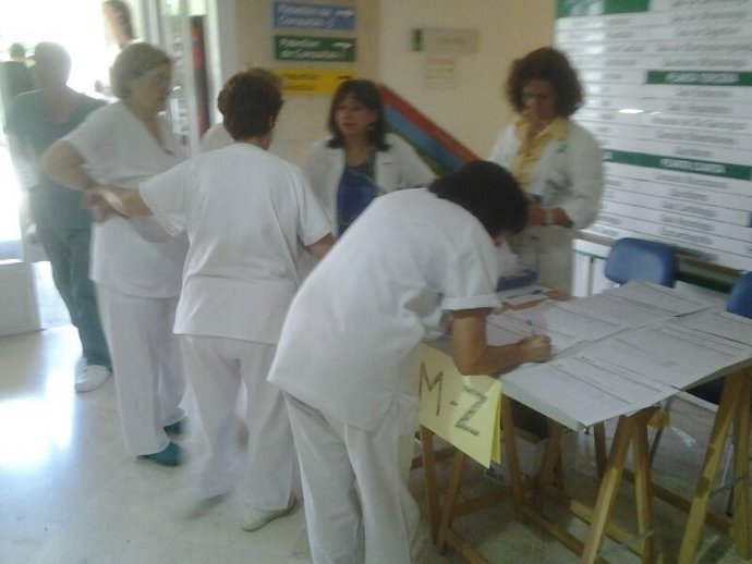 Referéndum en el Hospital Clínico