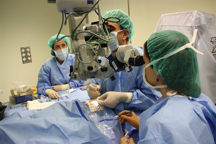 Operación, cirugía, médicos, intervención