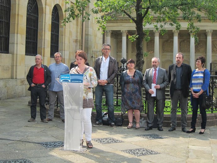 Diputaos y senadores de Amaiur