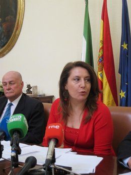 La delegada del Gobierno en Andalucía. Carmen Crespo