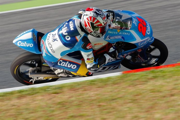 El piloto de Moto3 Maverick Viñales