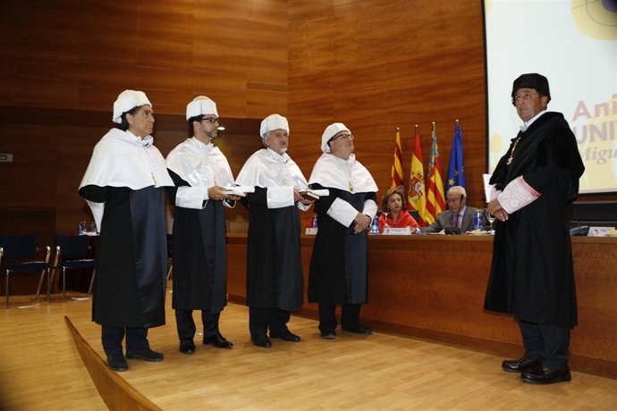 Nombramiento Honoris Causa de Paco Torreblanca y Quique Dacosta