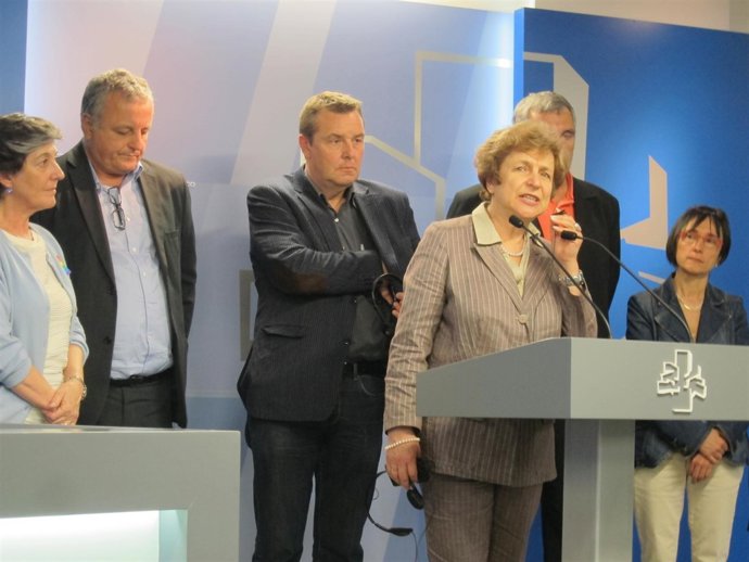 Miembros de la ALE en el Parlamento vasco