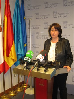 La concejala socialista en Gijón Begoña Fernández