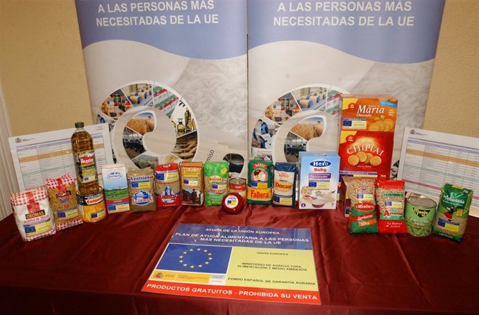 Cesta de alimentos. .