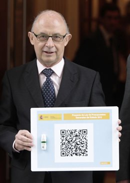 Cristóbal Montoro Con Los Presupuestos Generales 