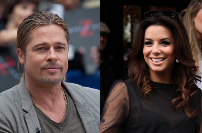 EVA LOGORIA Y BRAD PITT