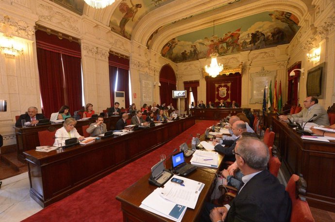 Pleno del Ayuntamiento de Málaga