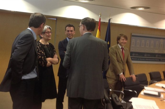 La consejera Lourdes Goicoechea.