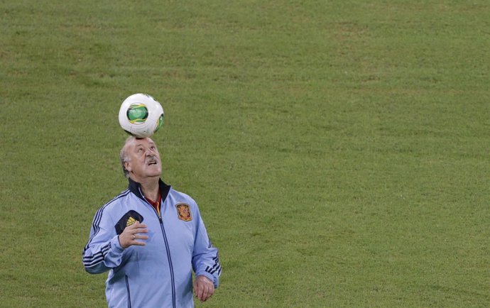 Vicente del Bosque en la Copa Confederaciones