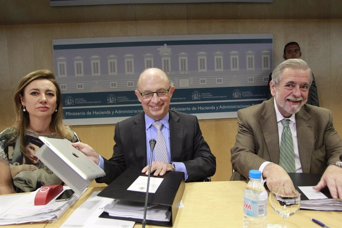 Montoro en el Consejo de Política Fiscal y Financiera