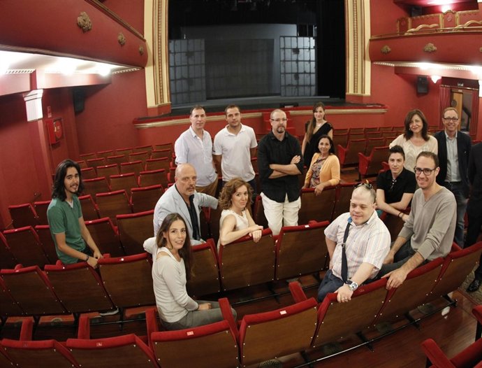 Presentación de la obra "Star desamparados" de la fundacion Maides.