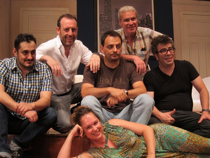 Actores de la obra 'Una boda feliz'