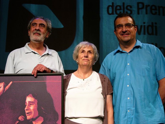 Manolo Miralles, Mari Carme Girau y Josep Vicent Frechina 