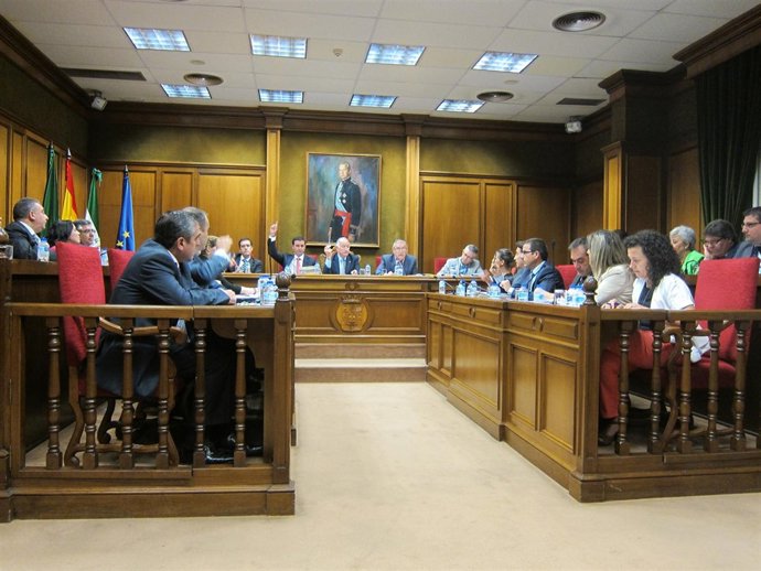 Pleno en la Diputación Provincial de Almería 