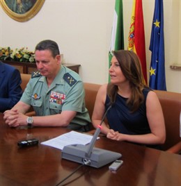 Carmen Crespo, hoy ante los medios