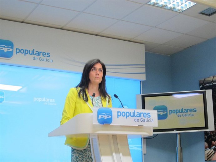 Paula Prado en rueda de prensa