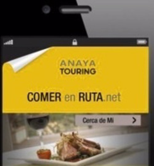 Anaya Touring app Comerenruta.Net