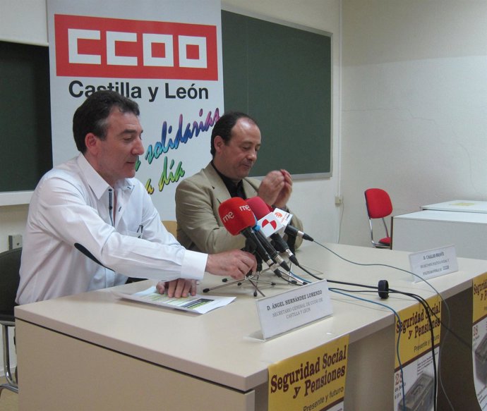 Hernández (I) y Carlos Bravo