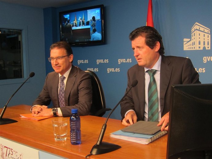 Castellano y Císcar en rueda de prensa