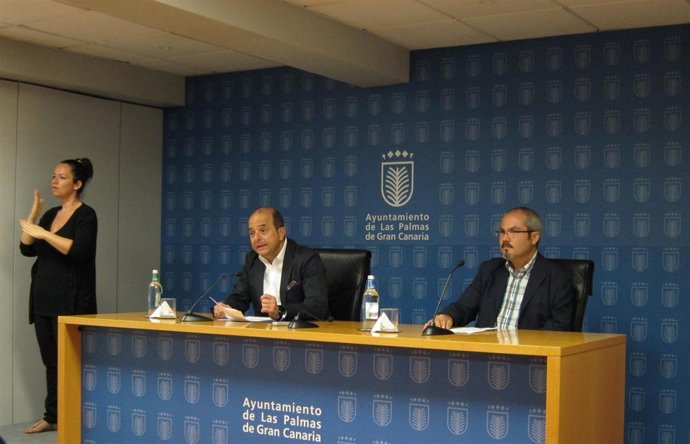 Rueda de prensa tras la 1ª Mesa de Accesibilidad de Las Palmas de Gran Canaria