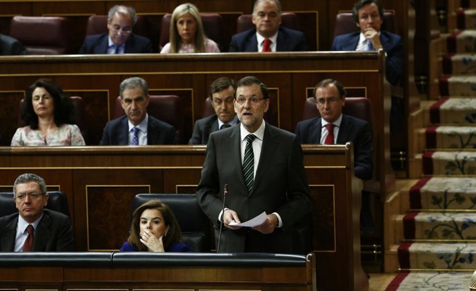 Mariano Rajoy en el Congreso