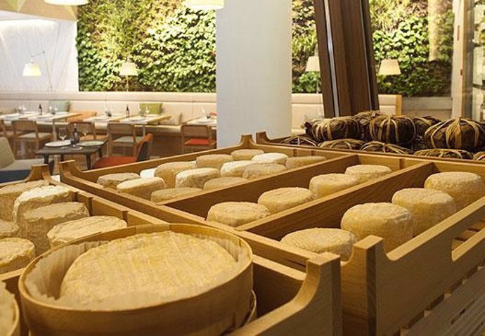 El Cheese Bar tiene una impresionante selección de quesos