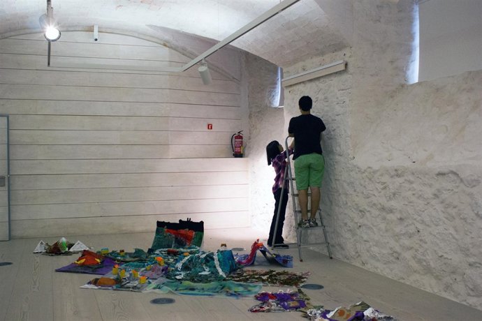 Preparativos exposición