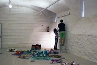 F.Comillas.- El Seminario Mayor acoge una exposición de los trabajos artísticos de alumnos de la Universidad de Brown