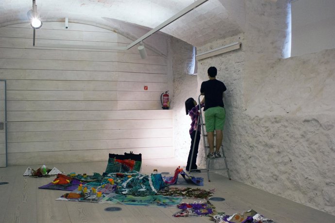 Preparativos exposición