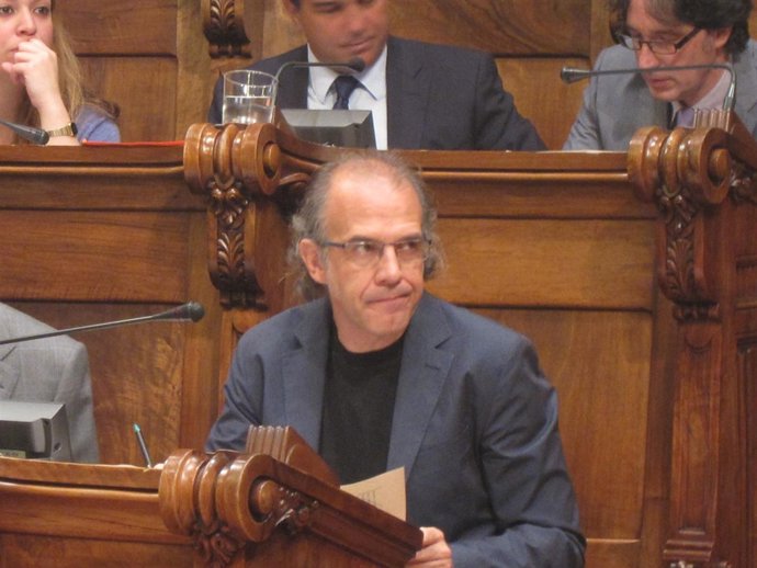 El líder de ICV-EUiA, Ricard Gomà